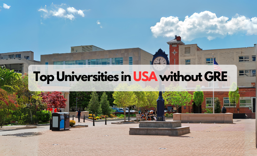 Top 5 Universities in USA without GRE!